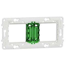 SCHNEIDER Unica support de fixation 4 modules / 2 postes et protection - NU7004PC