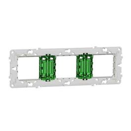 SCHNEIDER  Unica support de fixation 6-8 modules / 3 postes et protection - NU7006C