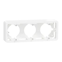 SCHNEIDER Unica boîte en saillie 3 postes 6-8 modules blanc - NU840618