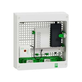 SCHNEIDER Resi9 Connect Coffret de communication Grade 3TV - 8RJ45 avec switch POE - R9H18402VDIXS