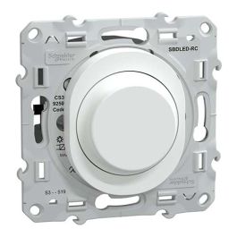 SCHNEIDER Ovalis Interrupteur variateur rotatif 200W blanc - S320519