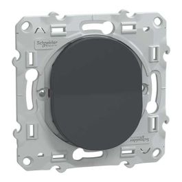 SCHNEIDER Ovalis Interrupteur va et vient anthracite - S340204