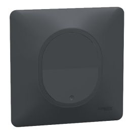 SCHNEIDER Ovalis Interrupteur va et vient lumineux anthracite complet