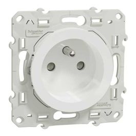 SCHNEIDER Odace Prise de courant 2P+T blanc - S520059