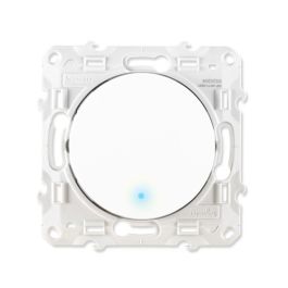 SCHNEIDER Odace Bouton poussoir à voyant lumineux blanc - S520276