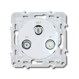 SCHNEIDER Odace Prise TV / FM / SAT blanc - S520461