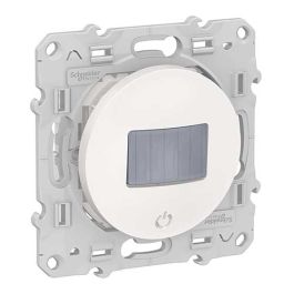 SCHNEIDER Odace détecteur de mouvement et de présence 3 fils toutes charges blanc - S520523
