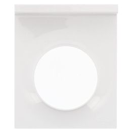 SCHNEIDER Odace Styl Plaque simple support téléphone mobile blanc - S520712