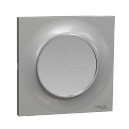 SCHNEIDER Odace Bouton poussoir aluminium complet
