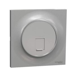 SCHNEIDER Odace Prise RJ45 grade 1 catégorie 6 aluminium complète