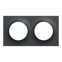 SCHNEIDER Odace Styl Plaque double anthracite - S540704