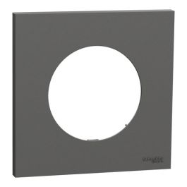 SCHNEIDER Odace Plaque simple gris basalte - S904702