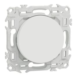 SCHNEIDER Odace Lot de 108 interrupteurs va et vient/boutons poussoirs blanc craie - S920204P