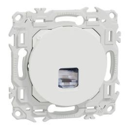 SCHNEIDER Odace Lot de 108 prises RJ45 grade 2TV à 3TV catégorie 6 STP blanc craie - S920476P