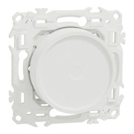 SCHNEIDER Wiser Odace Variateur rotatif led connecté 2 ou 3 fils Zigbee blanc craie - S920513