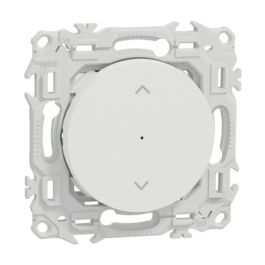 SCHNEIDER Wiser Odace Interrupteur connecté volet-roulant 4A Zigbee blanc craie - S920567