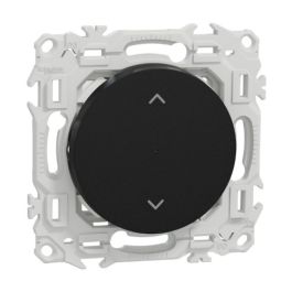 SCHNEIDER Wiser Odace Interrupteur connecté volet-roulant 4A Zigbee noir onyx - S940567