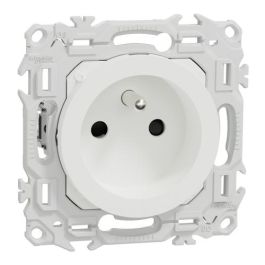 SCHNEIDER Odace Prise de courant 2P+T avec griffes pour rénovation blanc - S925049