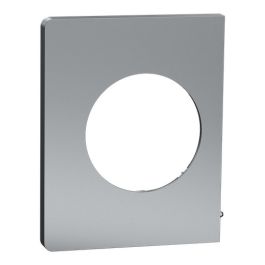 SCHNEIDER Odace Architecte Plaque simple latérale titane - S930800