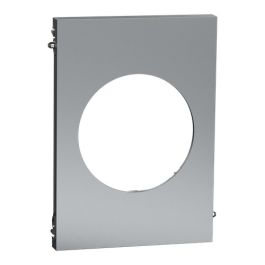 SCHNEIDER Odace Architecte Plaque simple centrale titane - S930801