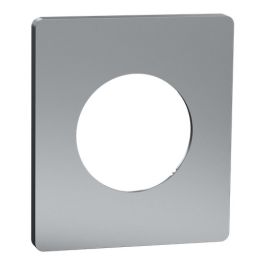 SCHNEIDER Odace Architecte Plaque simple titane - S930802