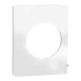 SCHNEIDER Odace Architecte Plaque simple latérale blanc émaillé - S934800