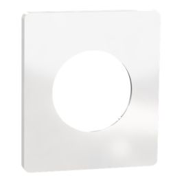 SCHNEIDER Odace Architecte Plaque simple blanc émaillé - S934802