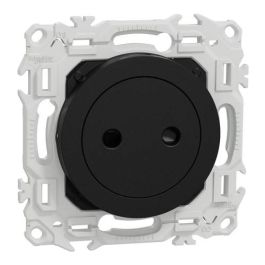 SCHNEIDER Odace Prise de courant 2P affleurante noir onyx - S940033