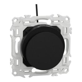 SCHNEIDER Odace Interrupteur à carte à voyant lumineux 10A noir onyx - S940283
