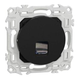 SCHNEIDER Odace Prise RJ45 grade 1 à 2 catégorie 6 UTP noir onyx - S940475