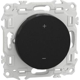 SCHNEIDER Wiser Odace Thermostat connecté filaire 2A zigbee noir onyx - S940502
