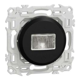 SCHNEIDER Odace Détecteur de présence et mouvement 3 fils avec neutre noir onyx - S940526