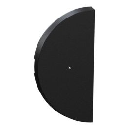 SCHNEIDER Odace Demi Enjoliveur interrupteur double va et vient/poussoir à voyant lumineux noir onyx - S949270