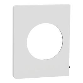 SCHNEIDER Odace Architecte Plaque simple latérale céramique blanc - S951800