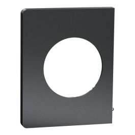SCHNEIDER Odace Architecte Plaque simple latérale perle noire - S952800