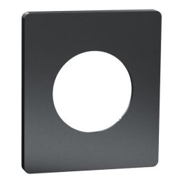 SCHNEIDER Odace Architecte Plaque simple perle noire - S952802