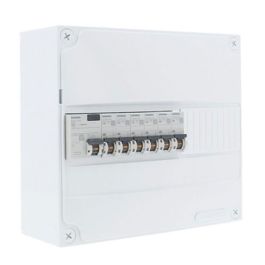 SIEMENS Tableau électrique pré-équipé 1 rangée 1ID 40A 6 disjoncteurs