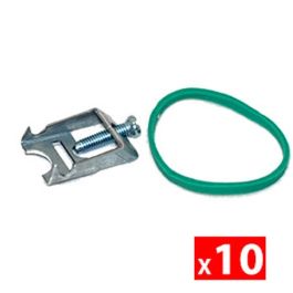 SIEMENS Sachet de 10 griffes pour fixation de 5 appareillages