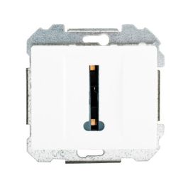 SIEMENS Delta Iris Prise téléphone en T blanc