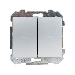 SIEMENS Delta Iris Interrupteur volets roulants silver