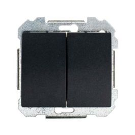 SIEMENS Delta Iris Interrupteur double va et vient anthracite