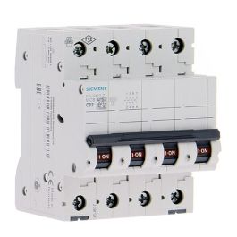 SIEMENS Disjoncteur tétrapolaire 32A courbe C 6kA 400V