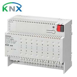 SIEMENS KNX Module 8 entrées binaires pour contacts secs et 8 entrées binaires pour contacts AC/DC