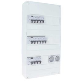 SIEMENS Tableau électrique pré-équipé 3 rangées 3ID 63A 12 disjoncteurs