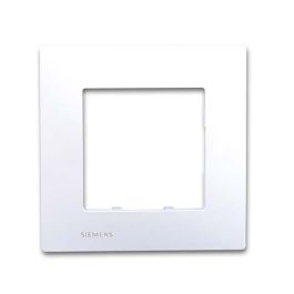 SIEMENS Delta Viva Plaque simple blanc