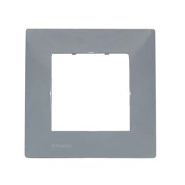 SIEMENS Delta Viva Plaque simple gris