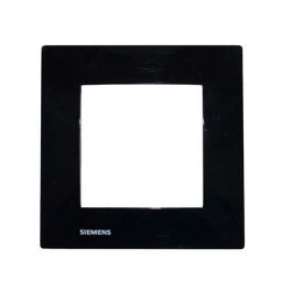SIEMENS Delta Viva Plaque simple noir