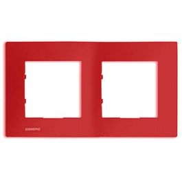 SIEMENS Delta Viva Plaque double rouge