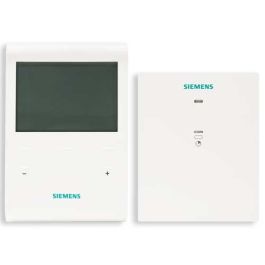 SIEMENS Thermostat d'ambiance programmable sans fil + 1 récepteur