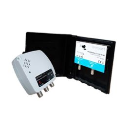 SMAART Kit préamplificateur de mât 5G avec alimentation 2 sorties 25DB - 1435050